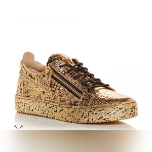 Giuseppe Zanotti May London Briseide Croc Embossed Sneaker